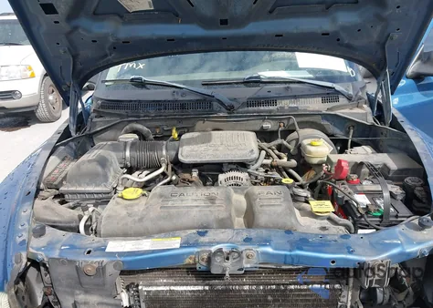 2004 Dodge Dakota Quad Slt из США, поврежденный, VIN 1D7HL48K24S701212